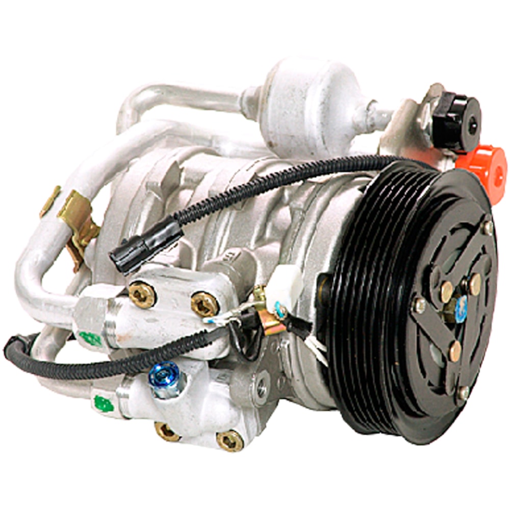 COMPRESSOR VW GOL 1.0 AT 8V / 16V DENSO COM MUFLA - DENSO COMPRESSOR VW GOL 1.0 AT 8V / 16V DENSO COM MUFLA - DENSO