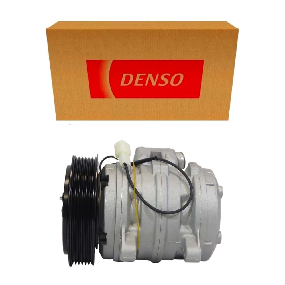 COMPRESSOR VW GOL / PARATI 1.0 1999 A 2008 / FIAT UNO 1.0 2000 A 2009 GAS MANUAL COM AR - DENSO COMPRESSOR VW GOL / PARATI 1.0 1999 A 2008 / FIAT UNO 1.0 2000 A 2009 GAS MANUAL COM AR - DENSO
