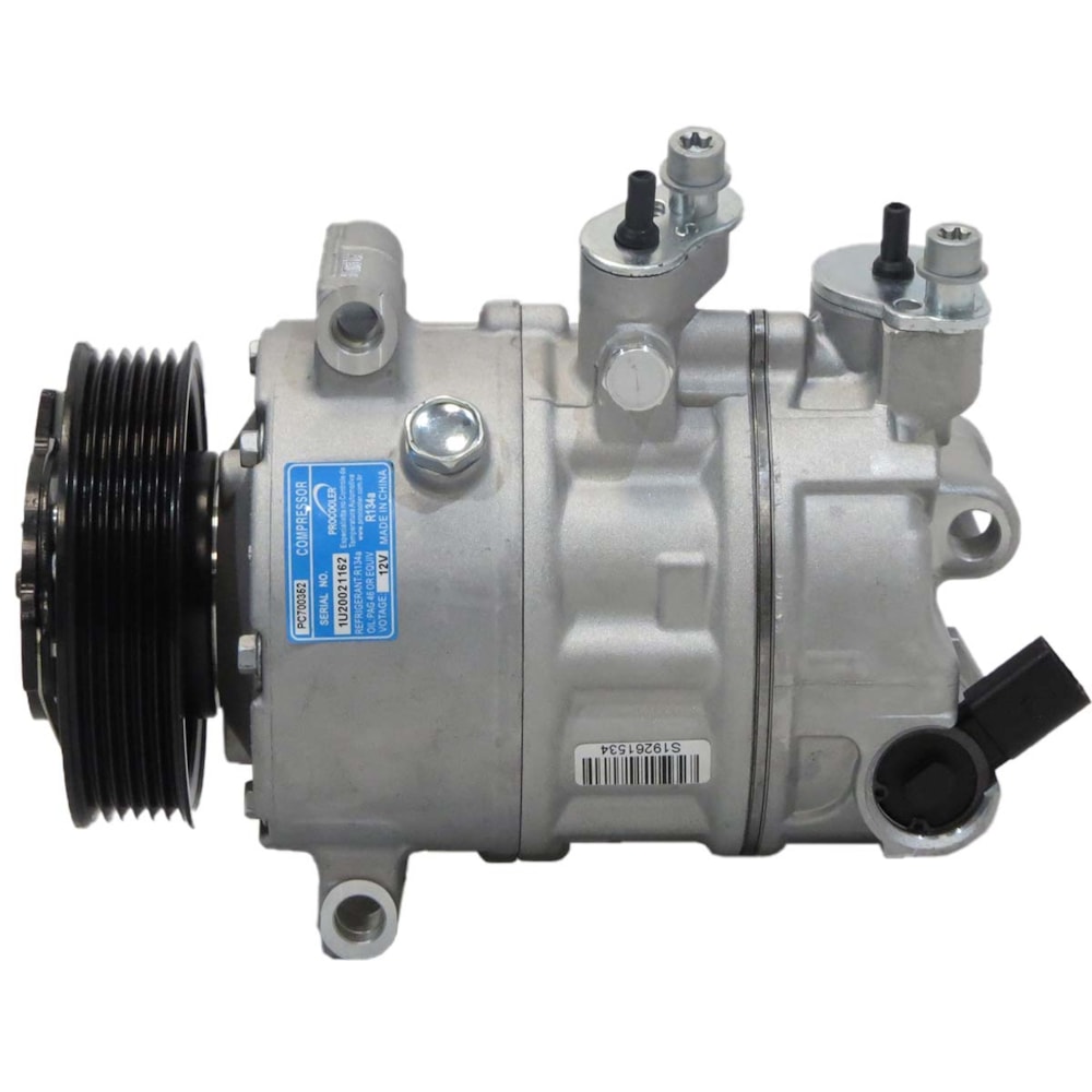 COMPRESSOR VW TIGUAN / PASSAT / AUDI / A3 / A4 2007 EM DIANTE COM VALVULA ELETRONICA - PROCOOLER COMPRESSOR VW TIGUAN / PASSAT / AUDI / A3 / A4 2007 EM DIANTE COM VALVULA ELETRONICA - PROCOOLER