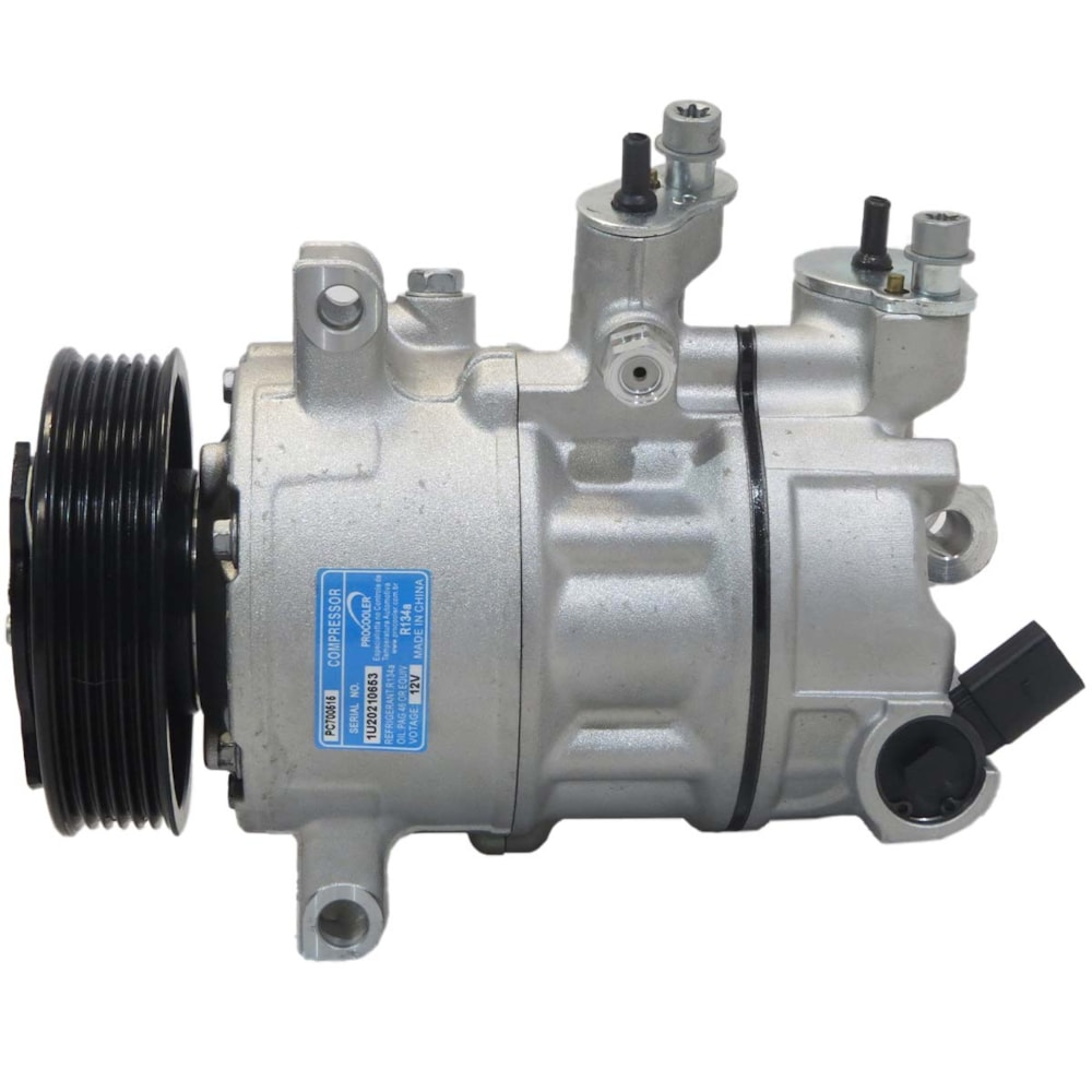 COMPRESSOR VW VOLKSWAGEN POLO 2017 EM DIANTE / VIRTUS 2018 EM DIANTE / GOLF 2013 EM DIANTE / AUDI A3/Q3 2014 EM DIANTE - PROCOOLER COMPRESSOR VW VOLKSWAGEN POLO 2017 EM DIANTE / VIRTUS 2018 EM DIANTE / GOLF 2013 EM DIANTE / AUDI A3/Q3 2014 EM DIANTE - PROCOOLER