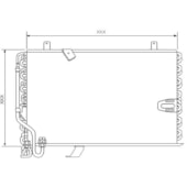 CONDENSADOR BMW SERIE 5 2.5 1989 A 1995 - VISCONDE/MODINE