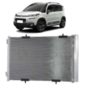 CONDENSADOR CITROEN C3 AUTOM 2009 > C3 PICASSO/ AIRCROSS/ DS3 1.4/ 1.6 16V AUTOM/ MANUAL 2010 > PEUGEOT 208/ 2008 2013> - MAHLE