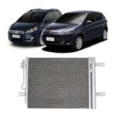 CONDENSADOR FIAT DOBLO/ IDEA 1.4/ 1.8/ PALIO 1.0 /1.8/ WEEKEND 1.6/1.8/ SIENA 1.0/1.8/ STRADA 1.4/1.8 COM AR / MANUALPC200940