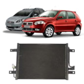 CONDENSADOR FIAT IDEA / PALIO / SIENA / STRADA MPFI / FIRE 1996 A 2010 - PROCOOLER CONDENSADOR FIAT IDEA / PALIO / SIENA / STRADA MPFI / FIRE 1996 A 2010 - PROCOOLER