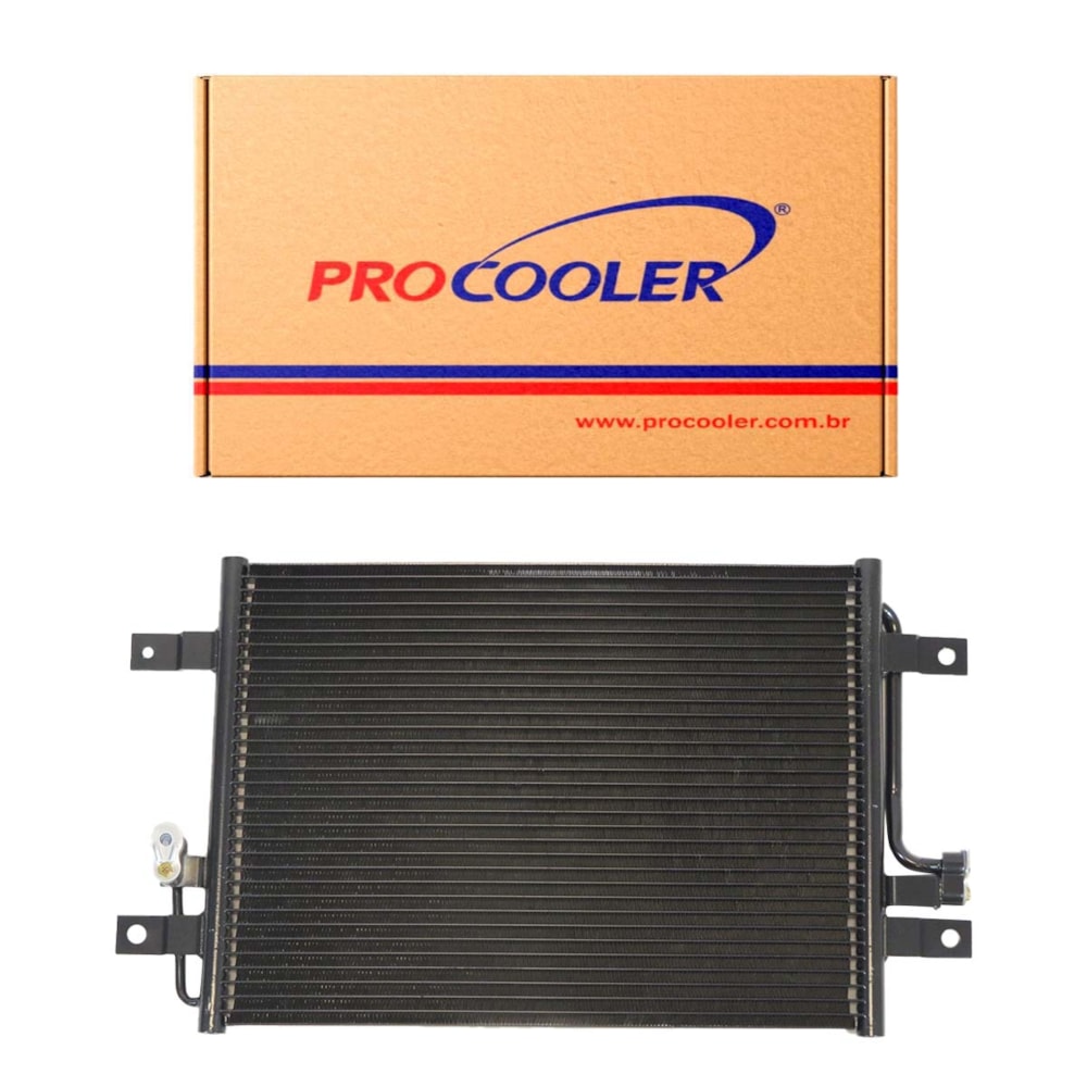 CONDENSADOR FIAT IDEA / PALIO / SIENA / STRADA MPFI / FIRE 1996 A 2010 - PROCOOLER CONDENSADOR FIAT IDEA / PALIO / SIENA / STRADA MPFI / FIRE 1996 A 2010 - PROCOOLER