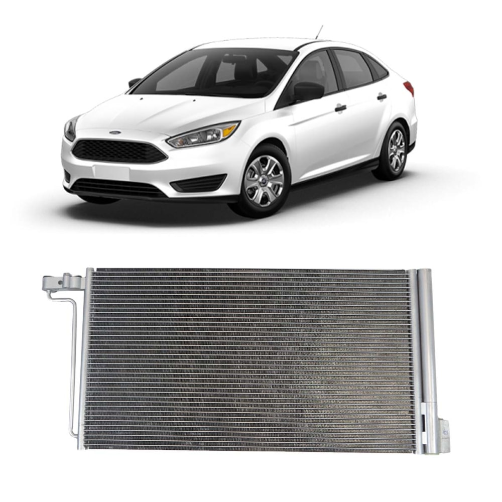 CONDENSADOR FORD FOCUS 1.6 / 1.8 / 2.0 2013 EM DIANTE - PROCOOLER