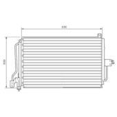 CONDENSADOR GM CHEVROLET ASTRA 2.0 ATE 1998 - MCQUAY