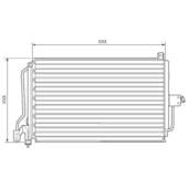 CONDENSADOR GM CHEVROLET ASTRA 2.0 ATE 1998 - MCQUAY