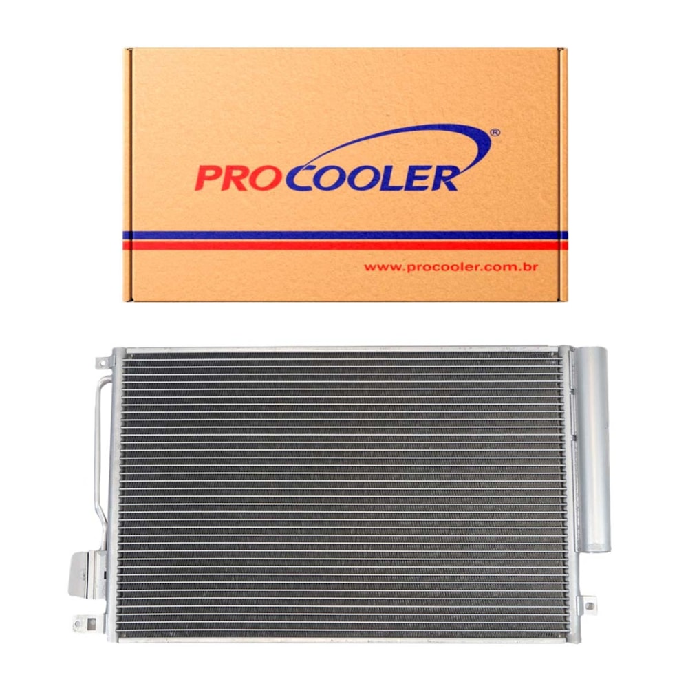 CONDENSADOR GM CHEVROLET COBALT / ONIX / PRISMA / SPIN 2012 A 2016 1.4 / 1.8 - PROCOOLER CONDENSADOR GM CHEVROLET COBALT / ONIX / PRISMA / SPIN 2012 A 2016 1.4 / 1.8 - PROCOOLER