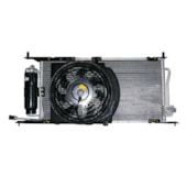 CONDENSADOR GM CHEVROLET CORSA COM ELETROVENTILADOR 1999 A 2002 - ORIGINAL