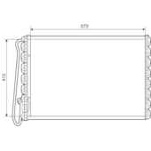 CONDENSADOR GM CHEVROLET OPALA 4 / 6 CC TODOS - MCQUAY