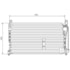 CONDENSADOR GM CHEVROLET VECTRA CD / GSI / GLS 2.0 / 2.2 1994 A 1995 - MCQUAY