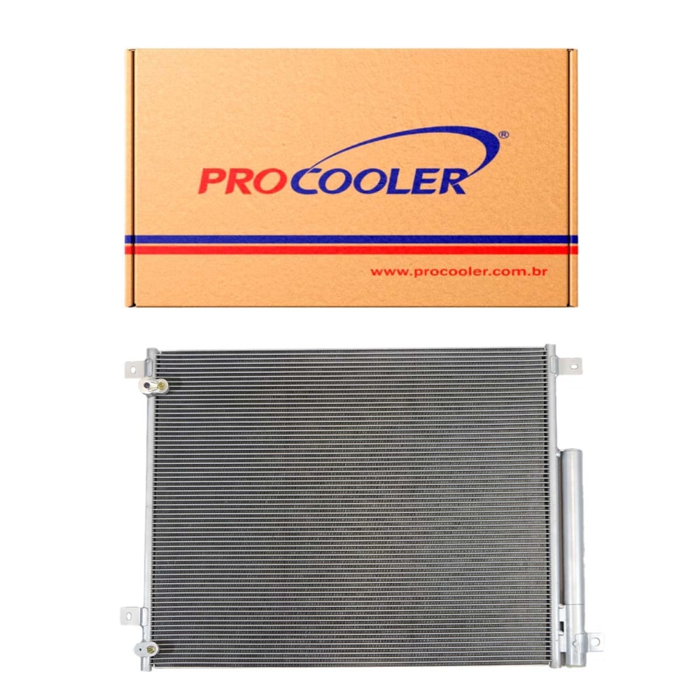 CONDENSADOR HONDA CIVIC 2.0 16V FLEX 2017 EM DIANTE MOTOR ASPIRADO FLUXO PARALELO - PROCOOLER CONDENSADOR HONDA CIVIC 2.0 16V FLEX 2017 EM DIANTE MOTOR ASPIRADO FLUXO PARALELO - PROCOOLER