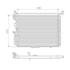 CONDENSADOR MERCEDES BENZ 190 1988 EM DIANTE - VISCONDE/MODINE