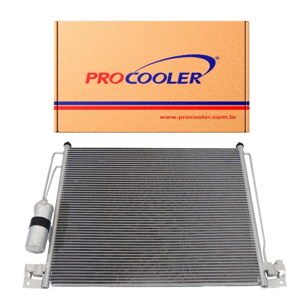 CONDENSADOR NISSAN FRONTIER / PATHFINDER 2.5 TDI 2007 EM DIANTE MANUAL OU AUTOMATICO COM FILTRO - PROCOOLER CONDENSADOR NISSAN FRONTIER / PATHFINDER 2.5 TDI 2007 EM DIANTE MANUAL OU AUTOMATICO COM FILTRO - PROCOOLER