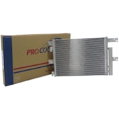 CONDENSADOR PARA IVECO TECTOR / EUROCARGO COM FILTRO E13 / E15 / E18 / E17 / E21 / E22 / E24 / E25 / E28 2009 EM DIANTE - PROCOOLER