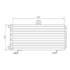 CONDENSADOR PEUGEOT 205 - VISCONDE/MODINE