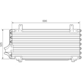 CONDENSADOR RENAULT 21 2.2 MANUAL - VISCONDE/MODINE