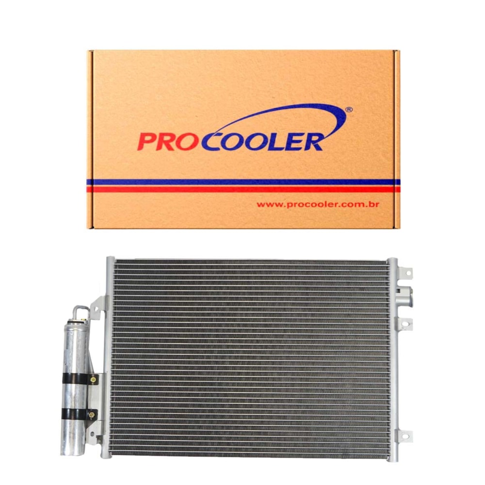 CONDENSADOR RENAULT CLIO II 2000 A 2011 KANGOO 2000 EM DIANTE SYMBOL 2009 EM DIANTE 1.0 / 1.6 16V - PROCOOLER CONDENSADOR RENAULT CLIO II 2000 A 2011 KANGOO 2000 EM DIANTE SYMBOL 2009 EM DIANTE 1.0 / 1.6 16V - PROCOOLER