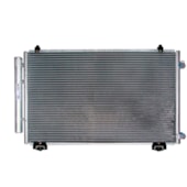 CONDENSADOR TOYOTA COROLLA / FIELDER 2002 A 2007 MANUAL OU AUTOMATICO COM AR - BEHR HELLA