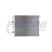 CONDENSADOR TOYOTA HILUX SW4 / SRV 2005 EM DIANTE GASOLINA (S / SUPORTES)  - DENSO