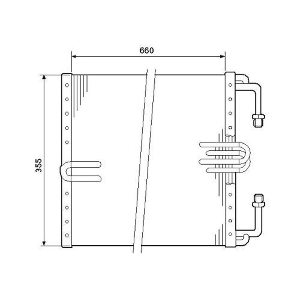 CONDENSADOR UNIVERSAL 14X26 CONEXAO 90 - MCQUAY