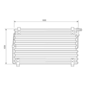 CONDENSADOR VOLVO CAMINHAO NL 10 / 12 TODOS >95 - MCQUAY
