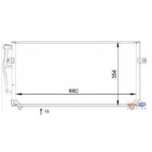 CONDENSADOR VOLVO S40 / V40 - BEHR HELLA