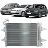 CONDENSADOR VW VOLKSWAGEN GOL / SAVEIRO / VOYAGE G5 / G6 2008 EM DIANTE FOX / POLO 2002 EM DIANTE - MAHLE