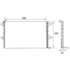 CONDENSADOR VW VOLKSWAGEN POLO CLASSIC 1.8 1997 A 2001 MANUAL - VALEO
