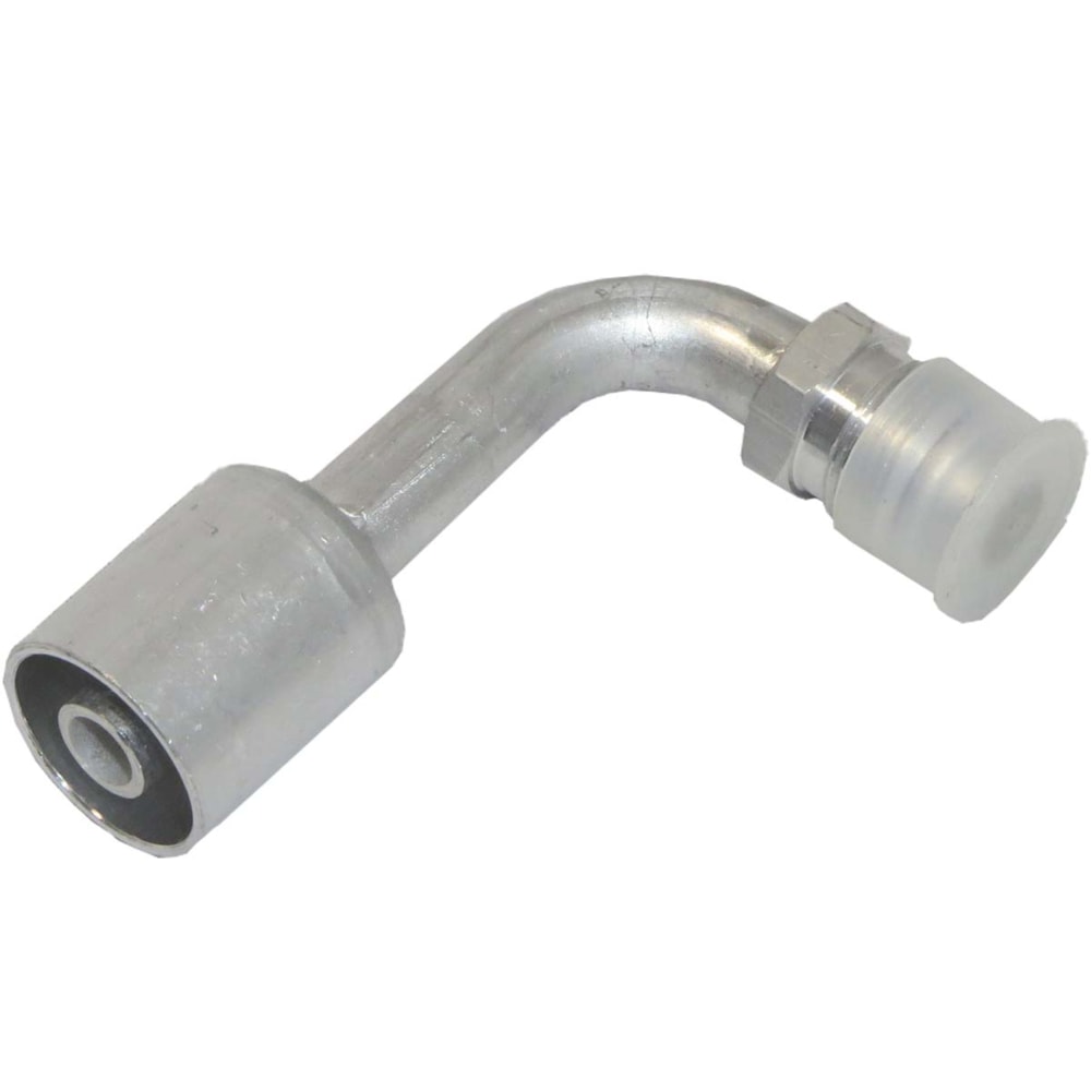 CONEXAO 90º MACHO GIRATORIA ALUMINIO 10MM O'RING COM CLIP - PROCOOLER