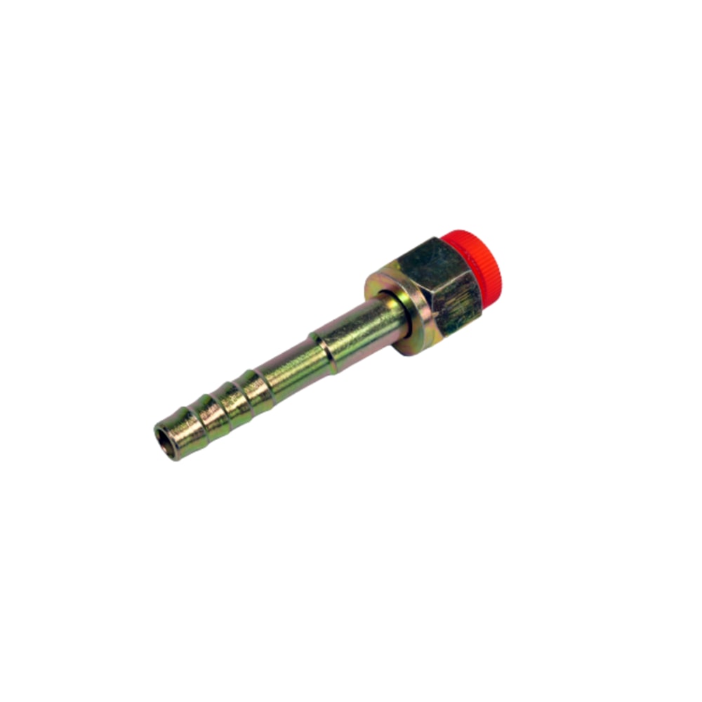 CONEXAO RETA MACHO ALUMINIO 06MM SPRING LOCK COM CLIP - PROCOOLER