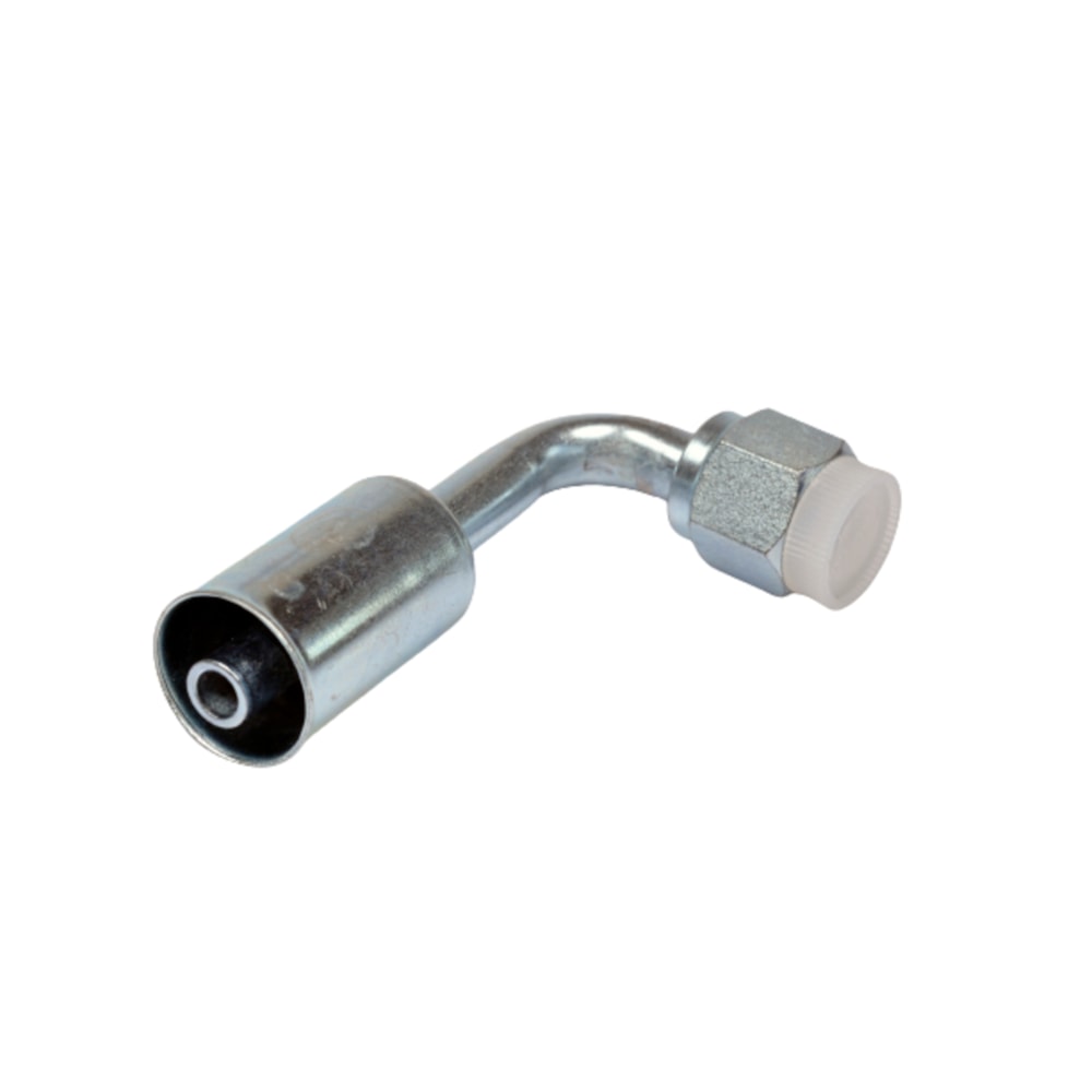 CONEXAO RETA MACHO GIRATORIA ALUMINIO 06MM O'RING COM CLIP - PROCOOLER