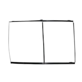 DEFLETOR GM CHEVROLET ASTRA / NOVO VECTRA / ZAFIRA (VEDADOR) - BEHR HELLA