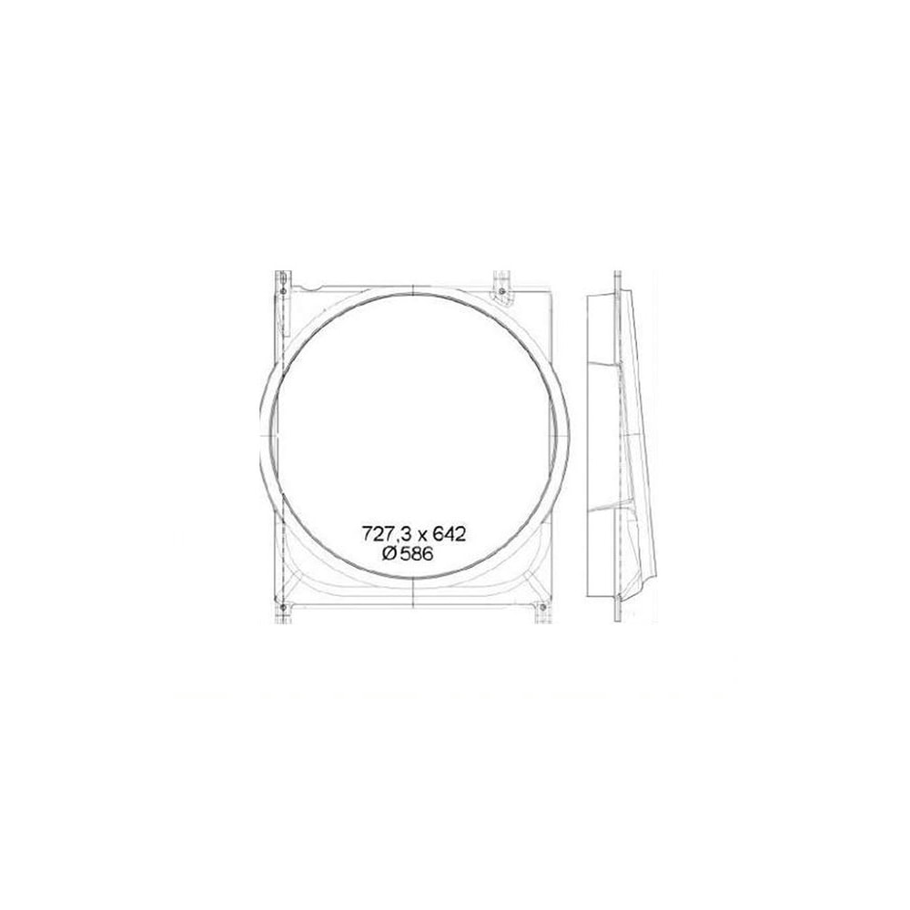 DEFLETOR IVECO TECTOR 2011 EM DIANTE NEF 6 EURO V - MAHLE