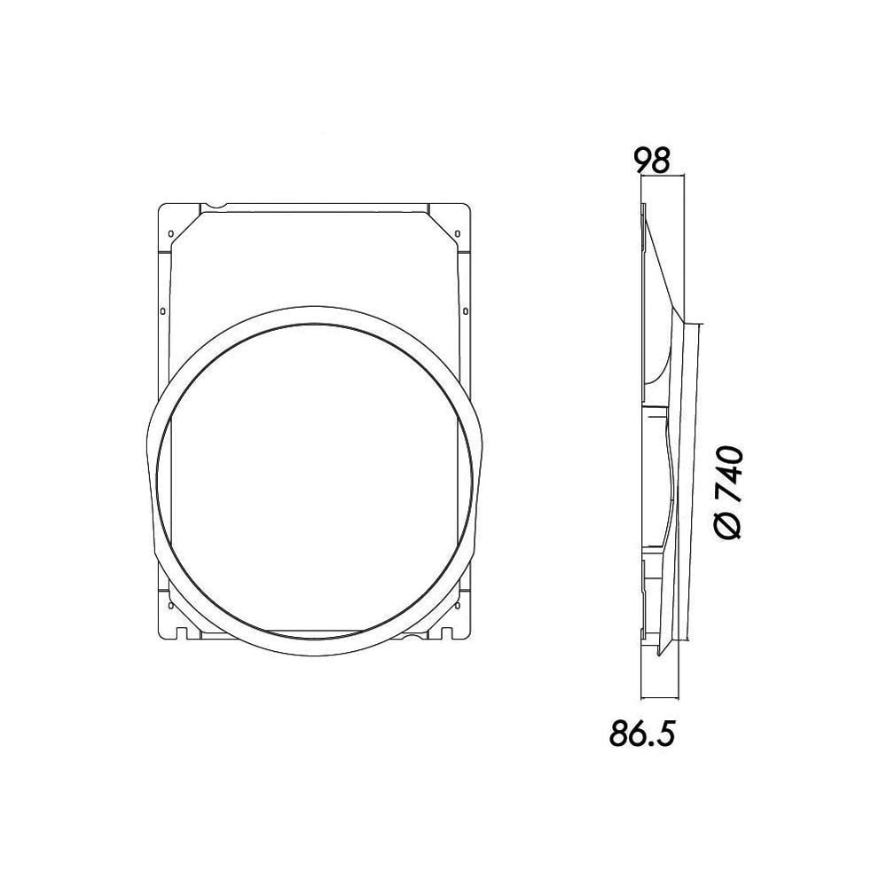 DEFLETOR MERCEDES BENZ 1634 / 1645 2002 A 2006 - BEHR HELLA DEFLETOR MERCEDES BENZ 1634 / 1645 2002 A 2006 - BEHR HELLA