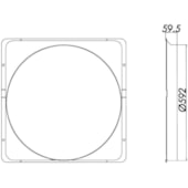 DEFLETOR MERCEDES M2000 / L1622 / OH1722 - BEHR HELLA