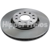 DISCO FREIO DIANTEIRO NIOBIO AUDI A3 2.0 2004 EM DIANTE / A3 1.6 SPORTBACK 2007 A 2011 / VW VOLKSWAGEN GOLF 2013 > - HIPPER FREIOS