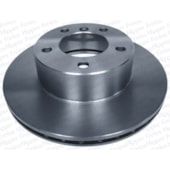 DISCO FREIO VENTILADO BMW 118 E87 2010 A 2012 SEM CUBO DIANTEIRO - HIPPER FREIOS