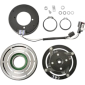 EMBREAGEM COMPRESSOR 10P15 P40 8PK 12V VW VOLKSWAGEN DELIVERY/ FORD CARGO/ F250/ F350/ F4000 1999 > ACCELO  - DENSO