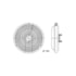 EMBREAGEM VISCOSA MERCEDES BENZ C 180 1993 A 2000 - C200 1994 ATE 1997 - C 220 1993 A 2000 - C 230 96 / 00 - MAHLE