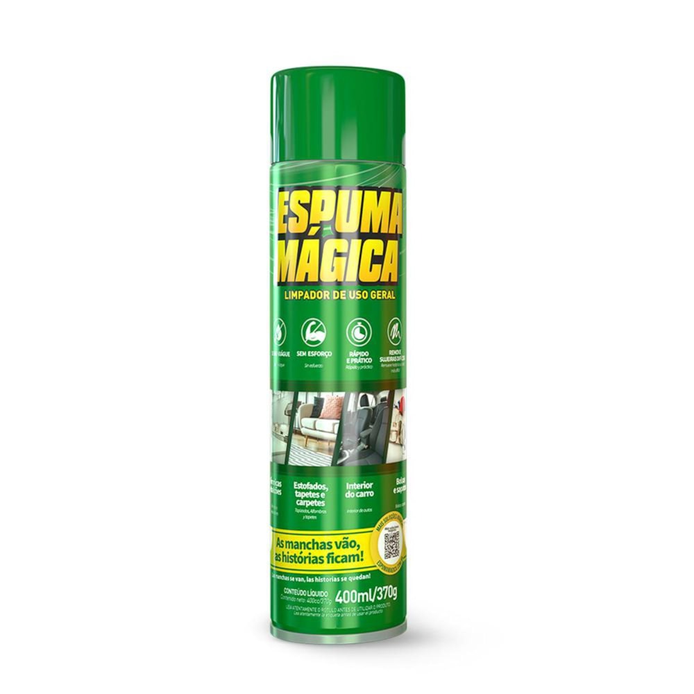 ESPUMA MAGICA PROAUTO 400ML - PROAUTO ESPUMA MAGICA PROAUTO 400ML - PROAUTO