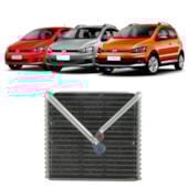 EVAPORADOR VW VOLKSWAGEN NOVO GOL 2008 EM DIANTE / VOYAGE / SAVEIRO / FOX / SPACE FOX / CROSS FOX R134A FLUXO PARALELO - ORIGINAL