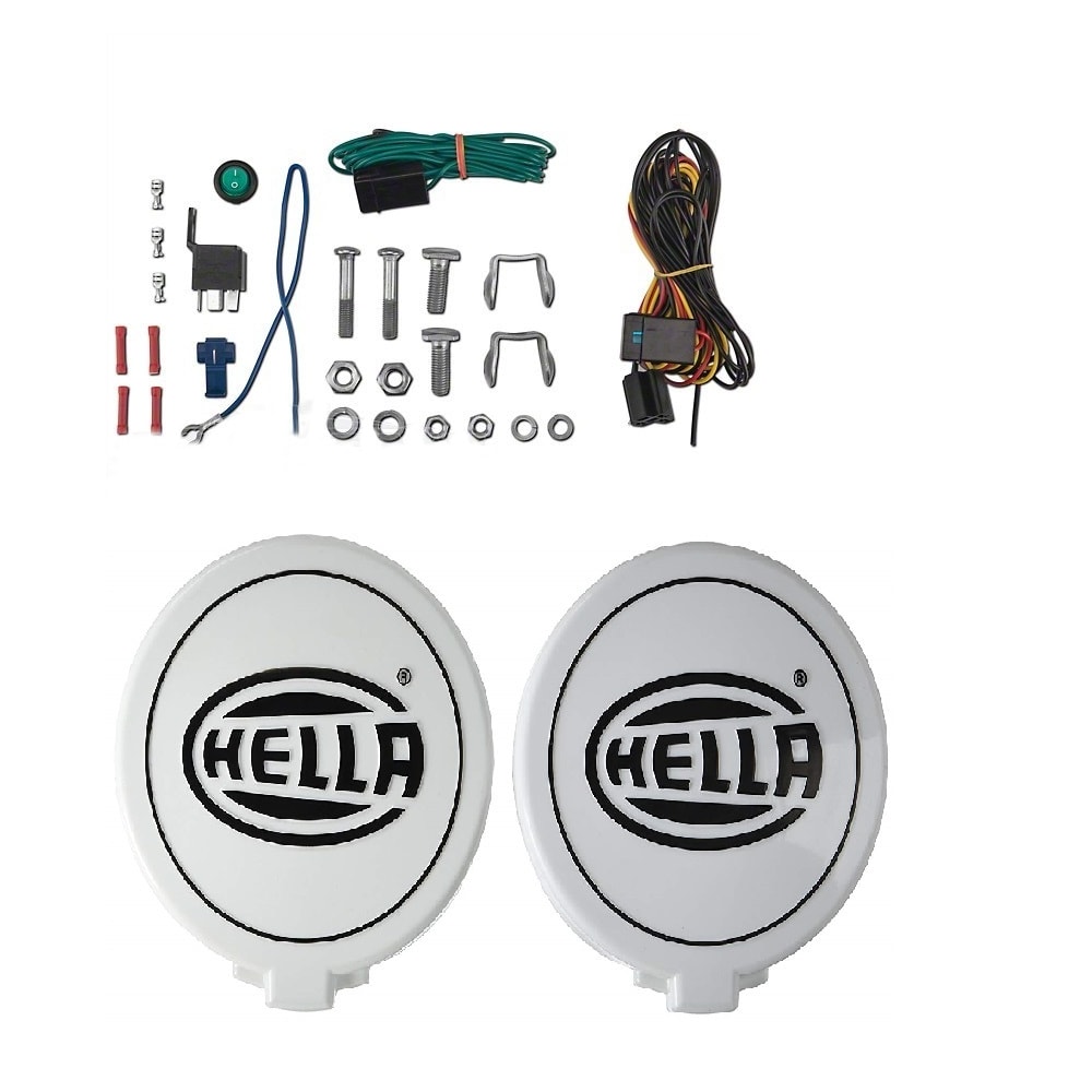 FAROIS AUXILIARES KIT HELLA 500 PAR - HELLA FAROIS AUXILIARES KIT HELLA 500 PAR - HELLA