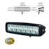 Farol Auxiliar Mini Barra Led Hella Value Fit 6 Leds Multivo