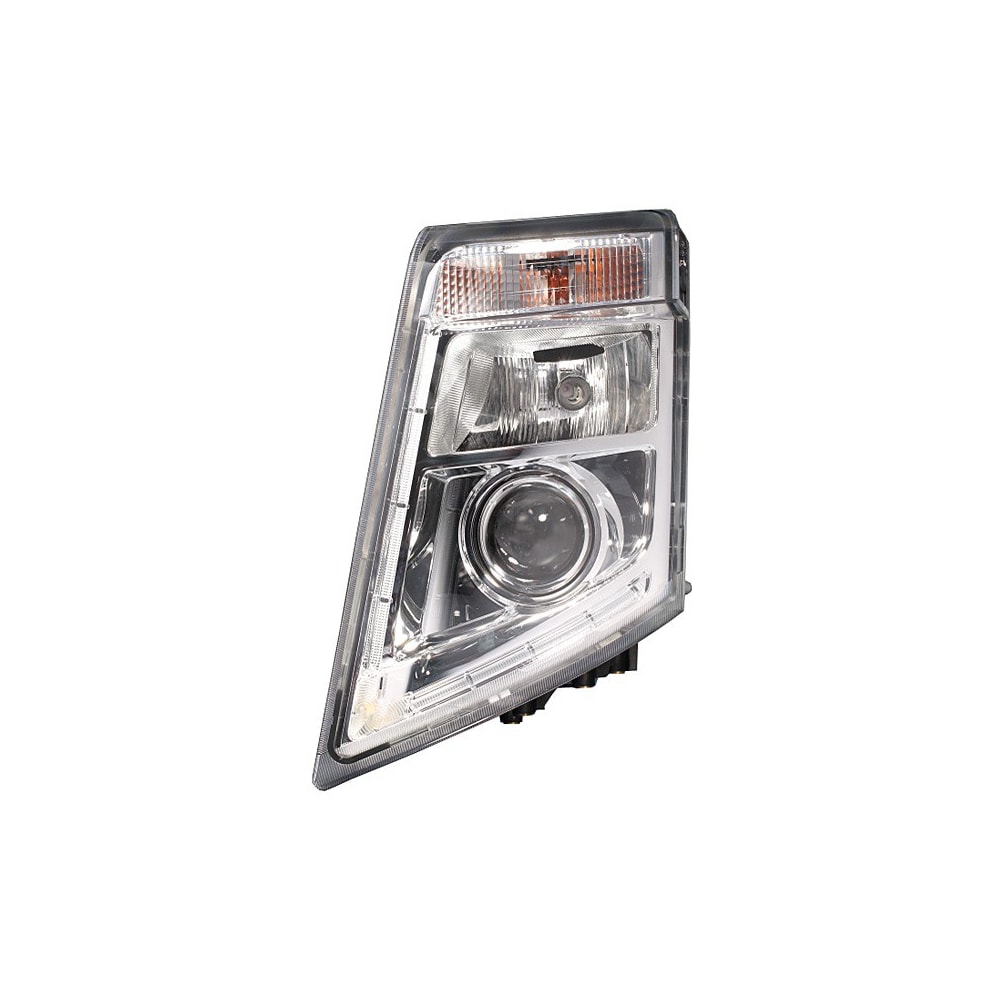 Farol Bi-xenon D25 e Led Volvo Serie Fh / Fm / 2009 Em Diant