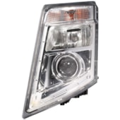 Farol Bi-xenon D25 e Led Volvo Serie Fh / Fm / 2009 Em Diant
