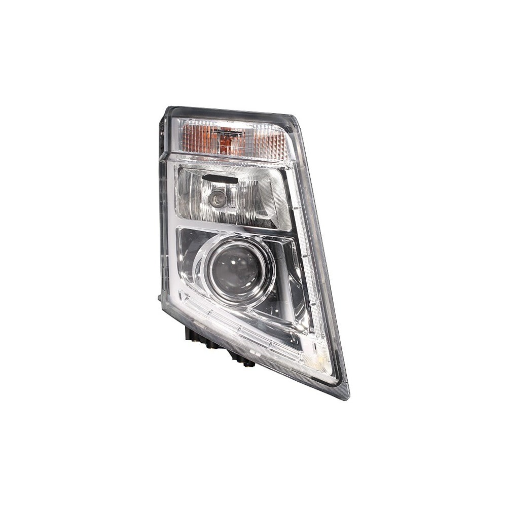 Farol Bi-xenon D25 e Led Volvo Serie Fh / Fm / 2009 Em Diant