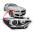Farol Bi-xenon e Led Bmw Serie 1 118i 2011 Em Diante Lado Di Farol Bi-xenon e Led Bmw Serie 1 118i 2011 Em Diante Lado Di