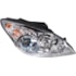 Farol Cromado Hyundai I30 Lado Direito